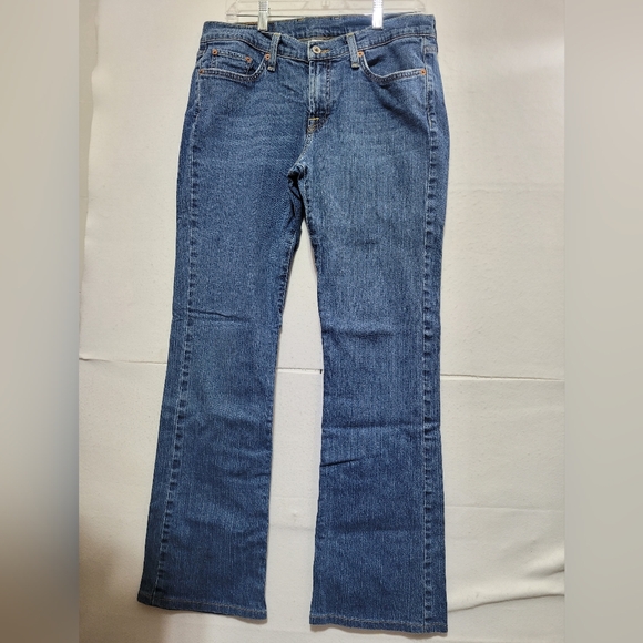 LUCKY BRAND DUNGAREES BY GENE MINTESANO SWEET N LOW BOOT CUT DENIM JEANS 10/30 - Picture 2 of 12